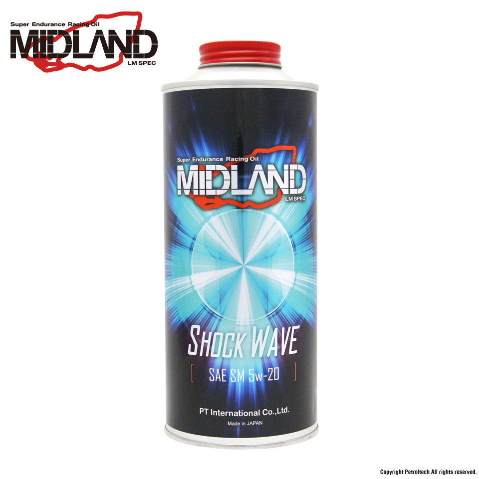 MIDLANDエンジンオイルSHOCK WAVE SN 5w-20【1L】