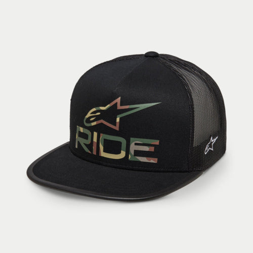 アルパインスターズ RIDE 4.0 CAMO TRUCKER HAT