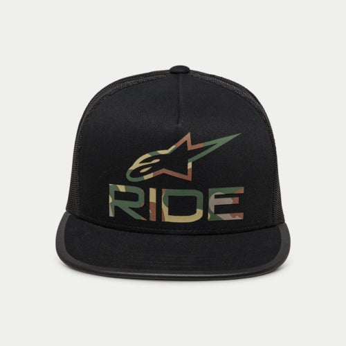 アルパインスターズ RIDE 4.0 CAMO TRUCKER HAT