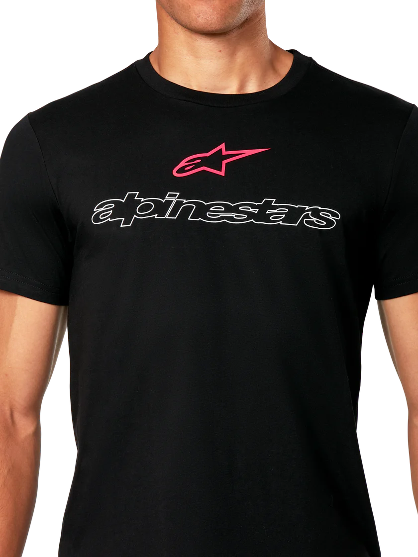 アルパインスターズ LINEAR TRACE CSF SS TEE