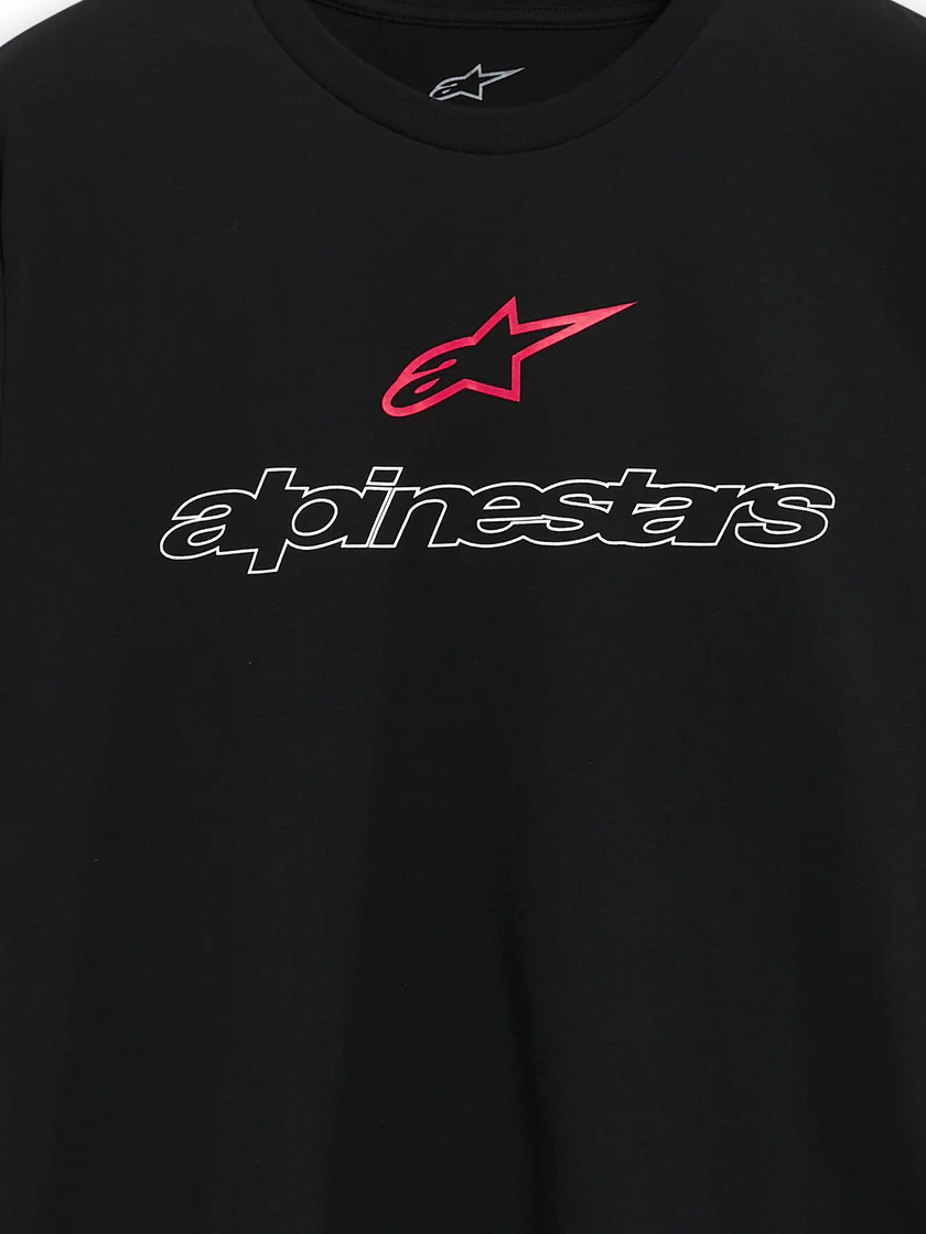 アルパインスターズ LINEAR TRACE CSF SS TEE