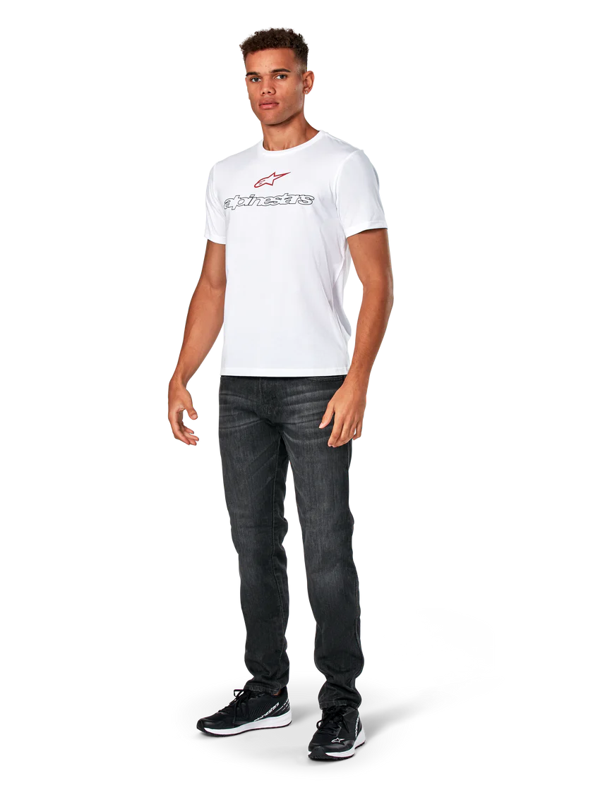 アルパインスターズ LINEAR TRACE CSF SS TEE