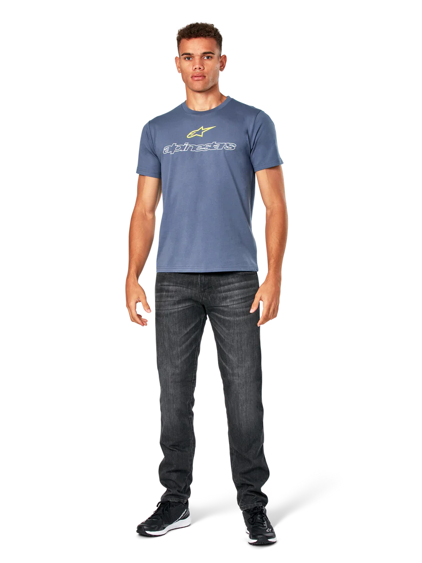 アルパインスターズ LINEAR TRACE CSF SS TEE