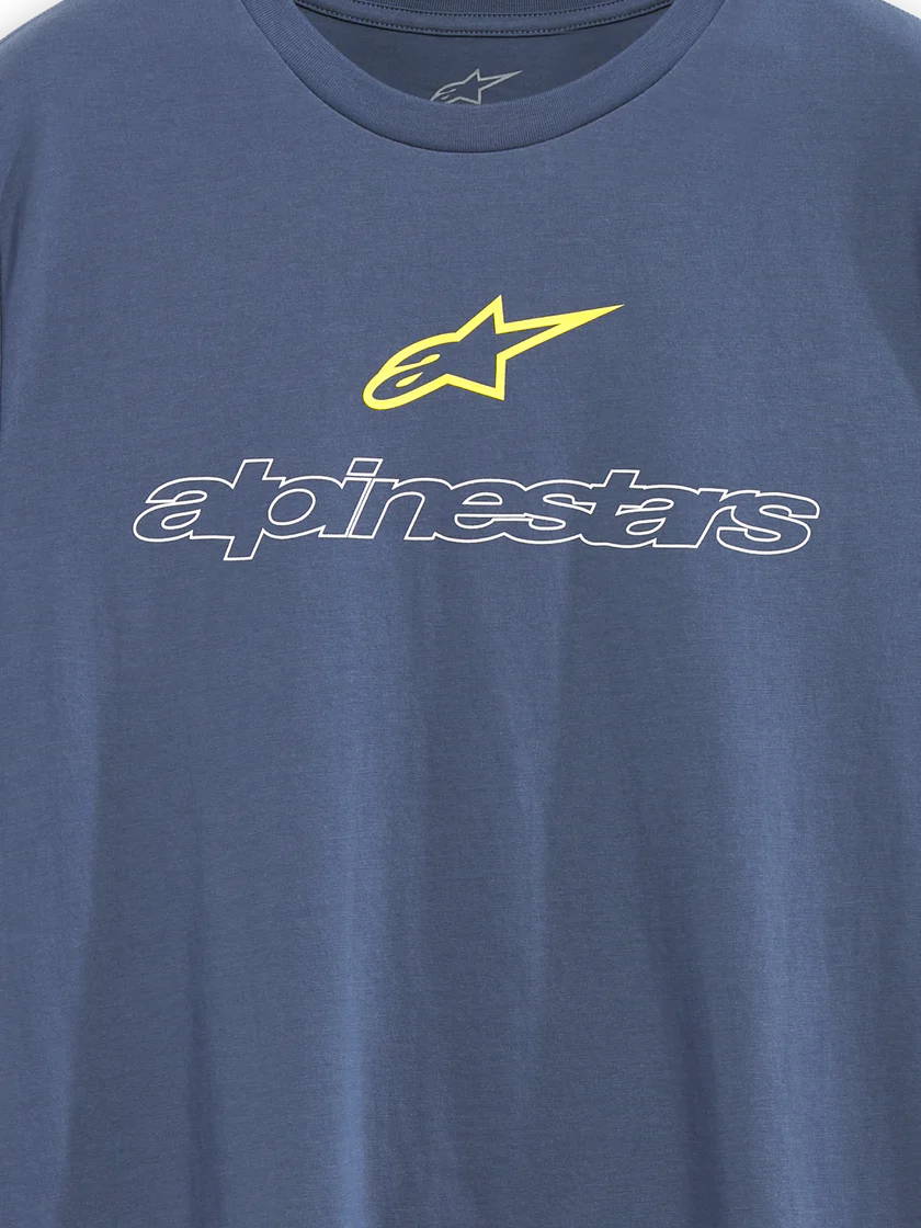 アルパインスターズ LINEAR TRACE CSF SS TEE