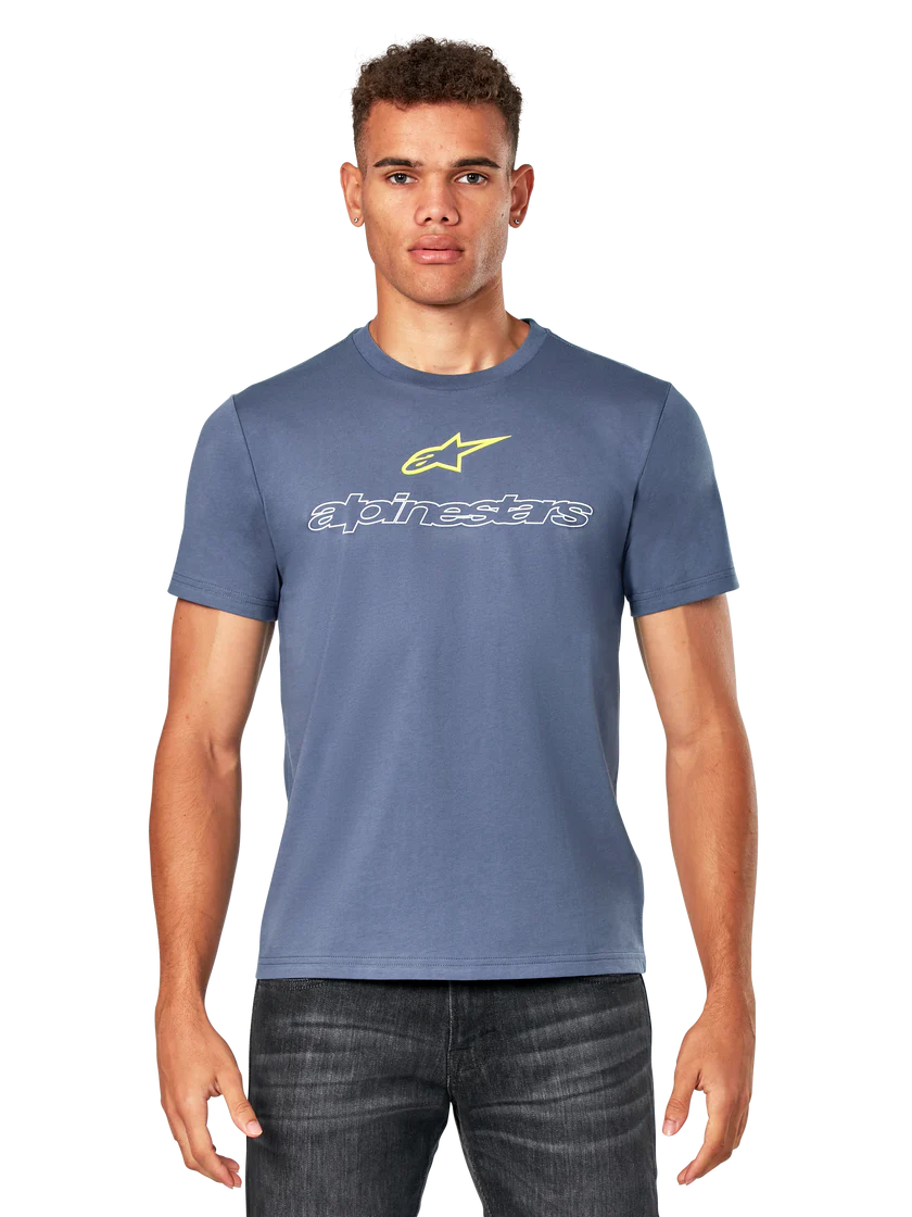 アルパインスターズ LINEAR TRACE CSF SS TEE