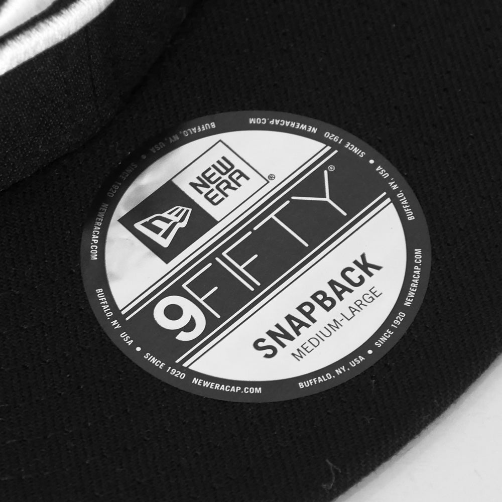 RAYSxNEW ERA 9FIFTY SNAPBACK BLACK