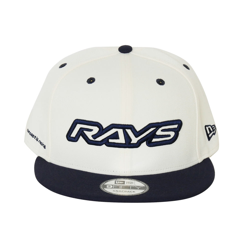 RAYSxNEW ERA 9FIFTY SNAPBACK NAVY