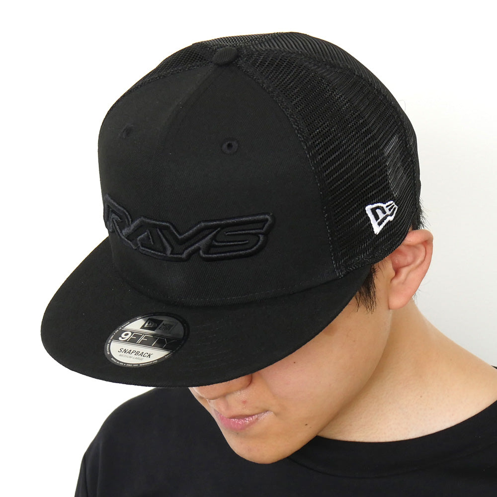 RAYSxNEW ERA 9FIFTY SNAPBACK BK MESH