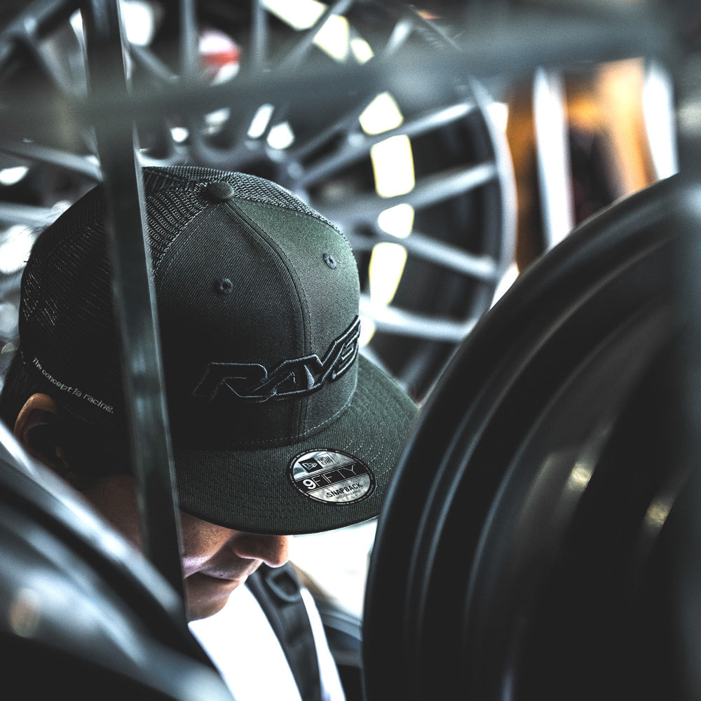 RAYSxNEW ERA 9FIFTY SNAPBACK BK MESH