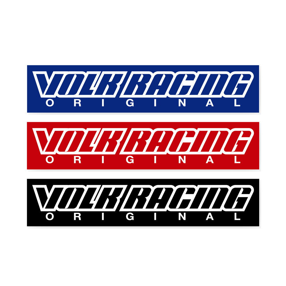 RAYS VOLK RACING LOGO BOX STICKER