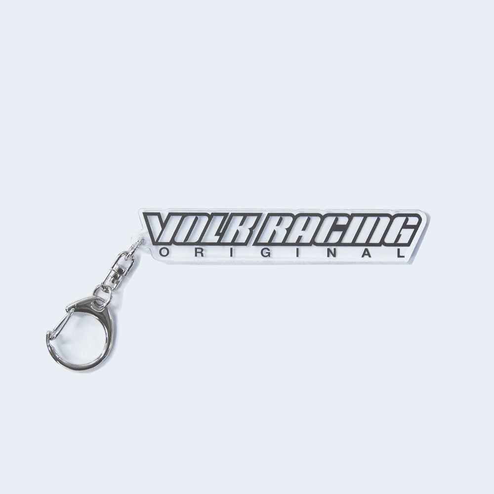 RAYS VOLK RACING LOGO ACRYLIC KEY CHAIN