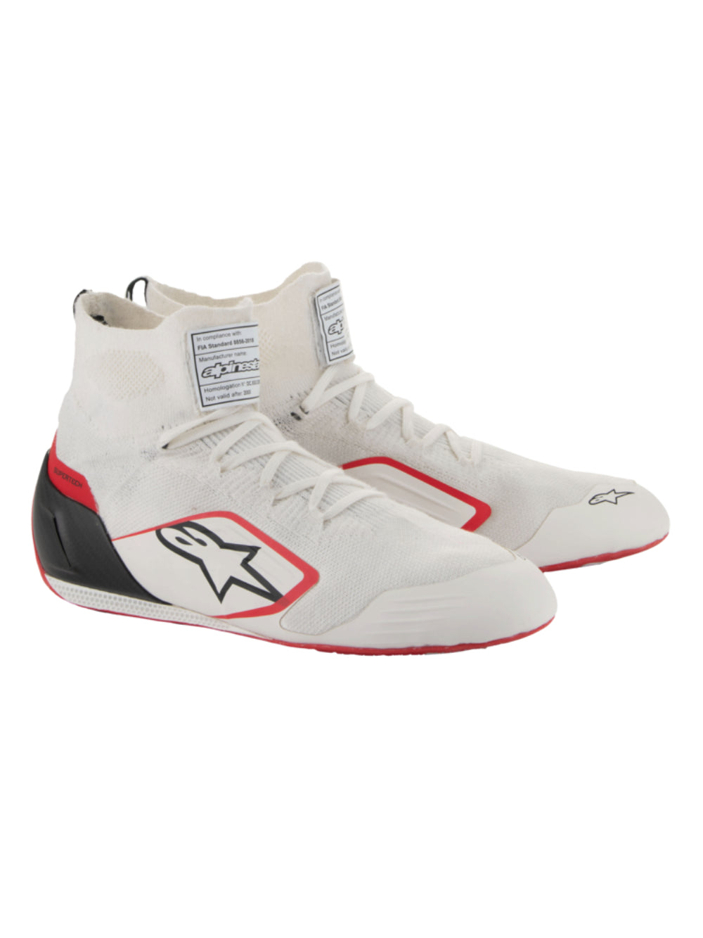 アルパインスターズ SUPERTECH|WHITE RED BLACK