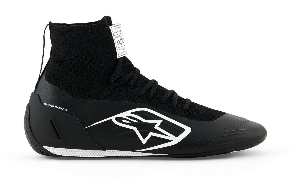 アルパインスターズ SUPERTECH K SHOES FIA|BLACK WHITE