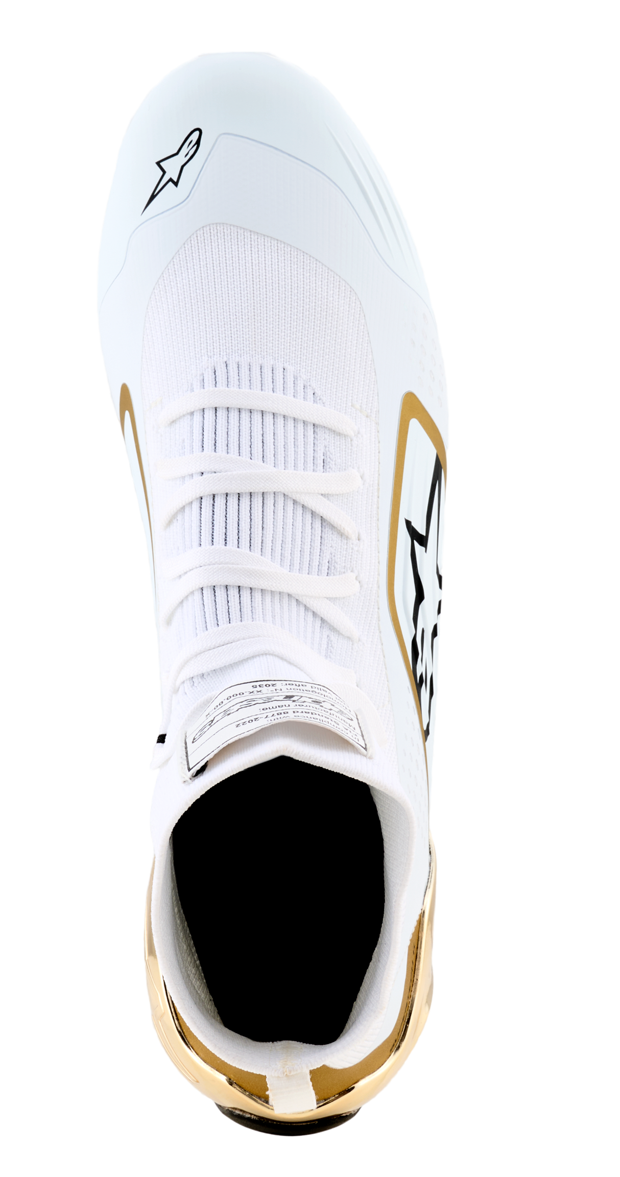 アルパインスターズ SUPERTECH K SHOES FIA|BLACK WHITE GOLD