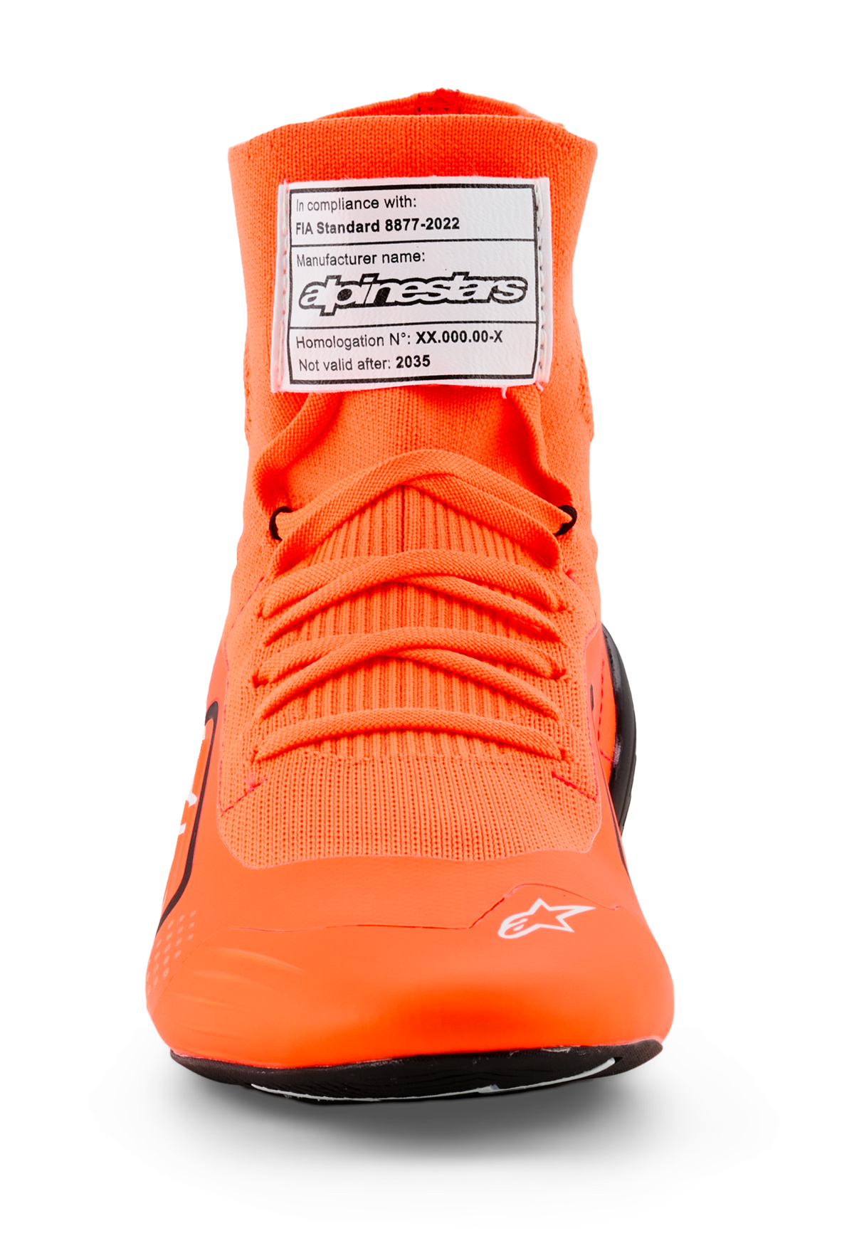 アルパインスターズ SUPERTECH K SHOES FIA|ORANGE FLUO BLACK WHITE