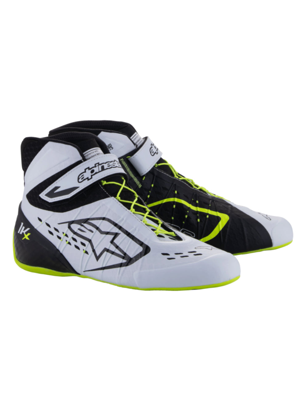 アルパインスターズ TECH-1 KX V3 SHOES|BLACK WHITE YELLOW FLUO