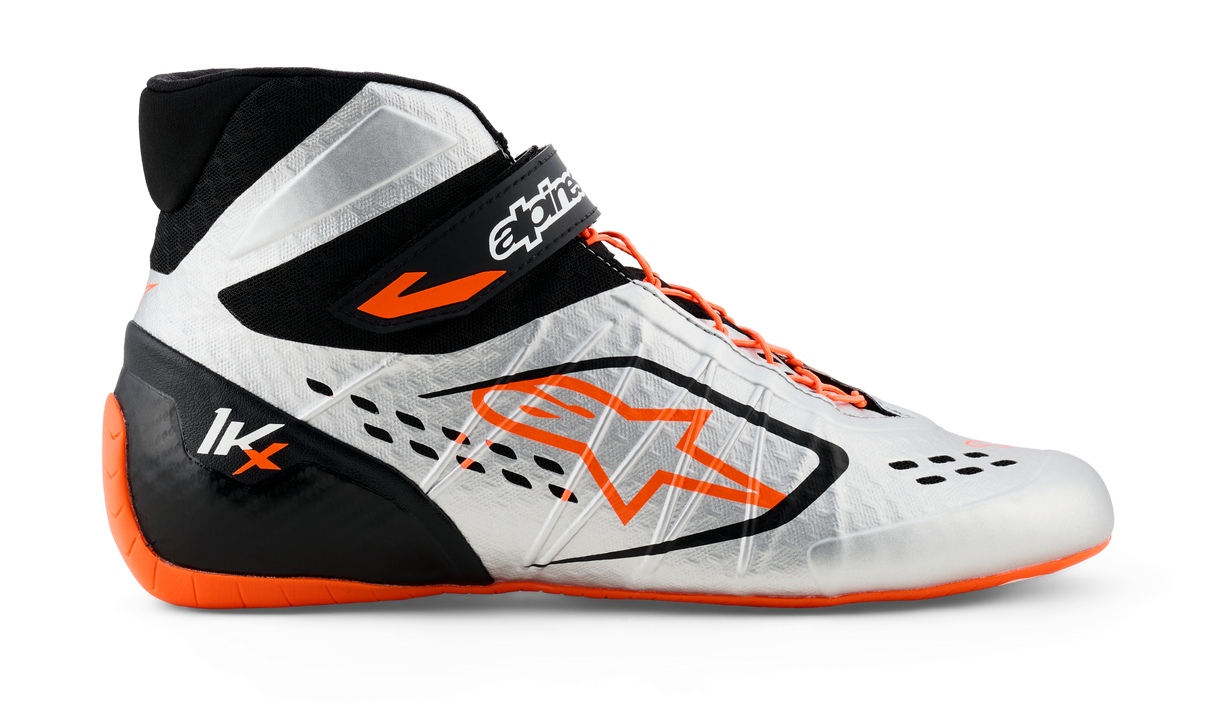 アルパインスターズ TECH-1 KX V3 SHOES FIA|BLACK SILVER ORANGE FLUO