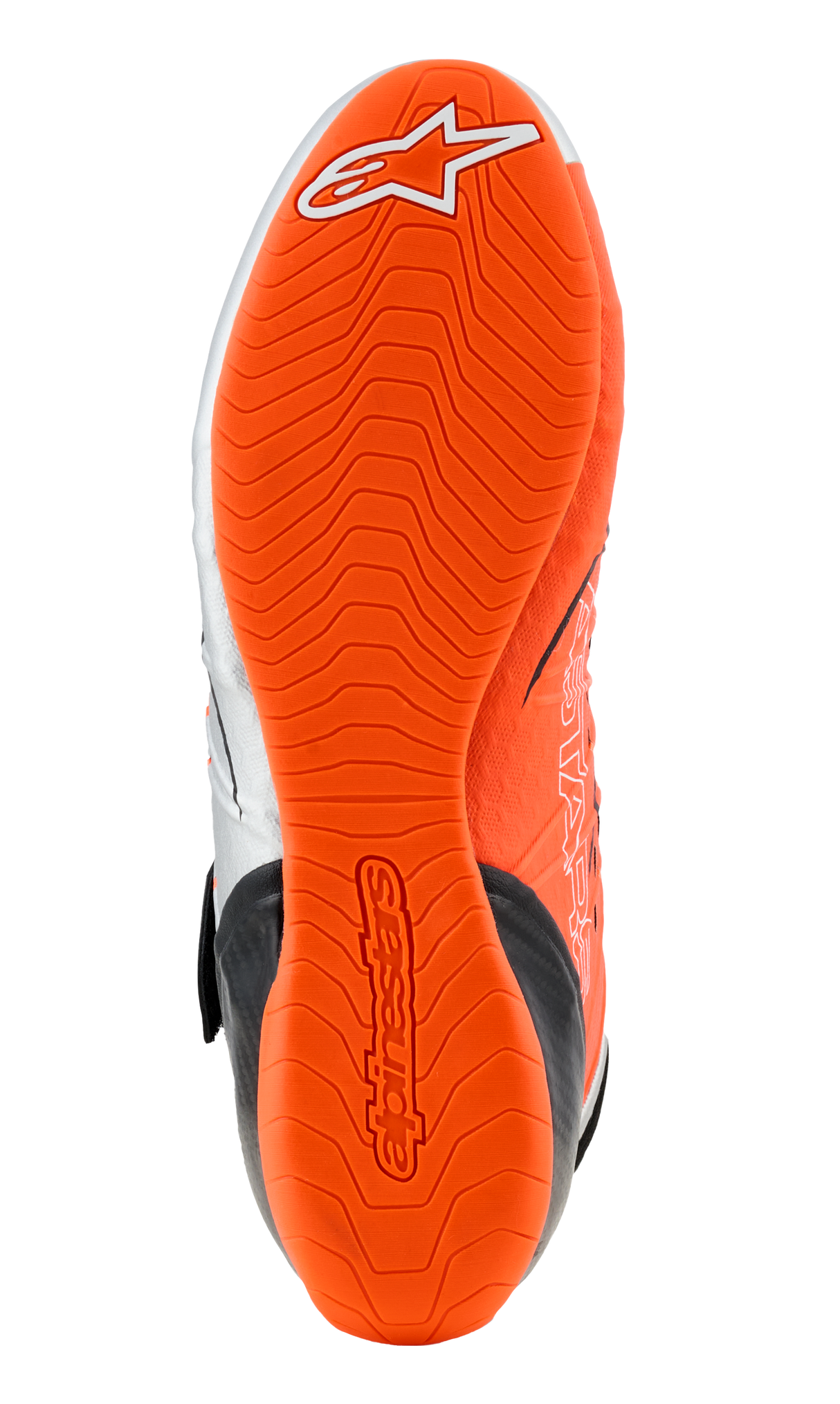 アルパインスターズ TECH-1 KX V3 SHOES FIA|BLACK SILVER ORANGE FLUO