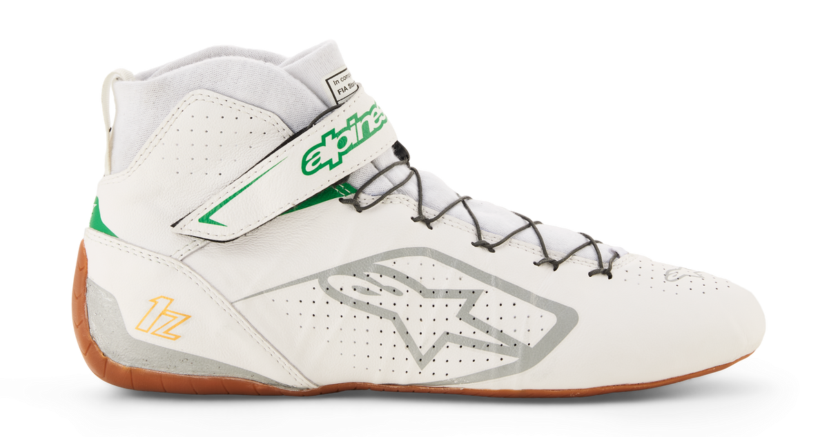 アルパインスターズ TECH-1 Z V3 SHOES FIA 限定カラー|WHITE GREEN GUM SILVER