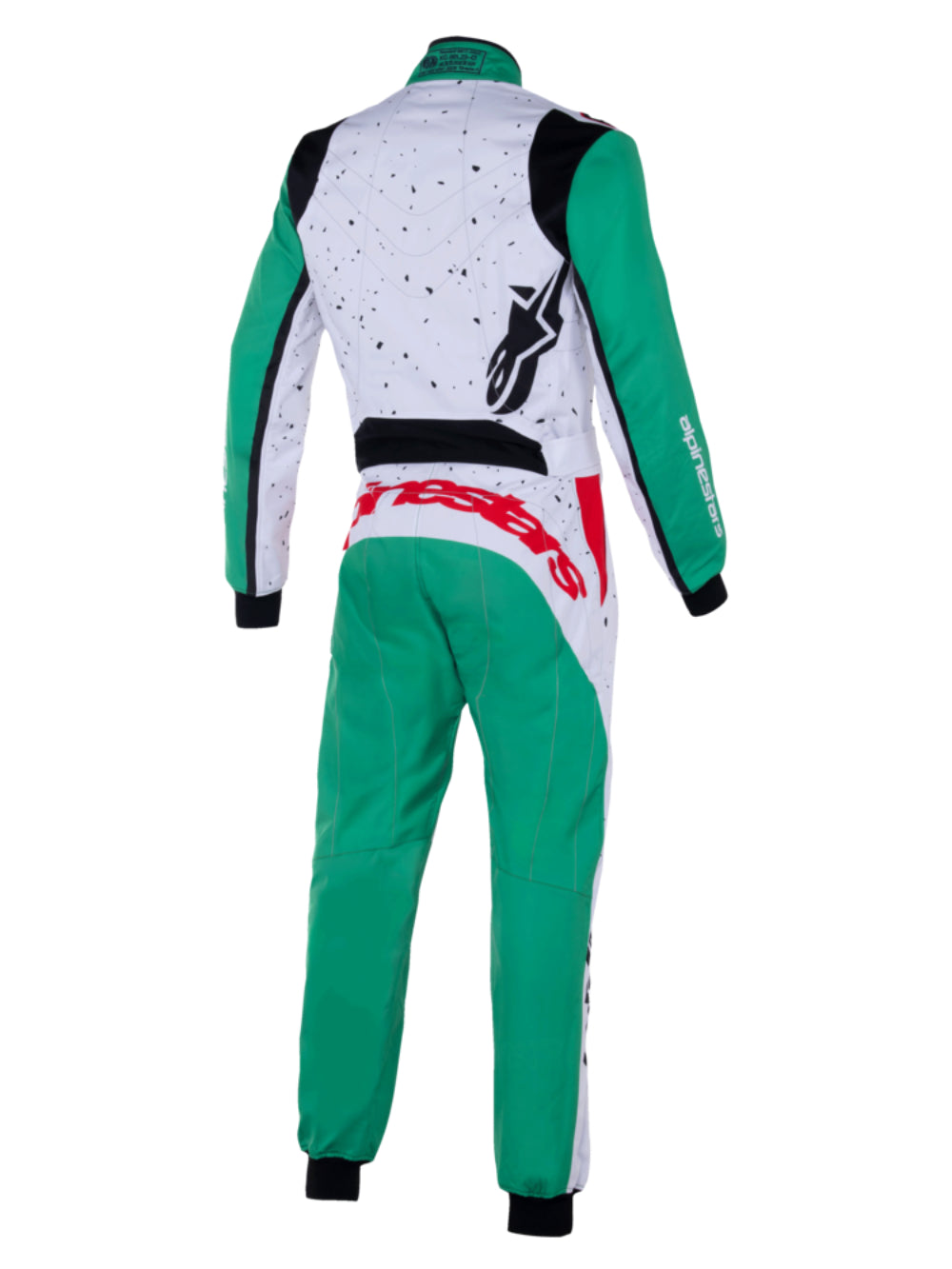 alpinestars(アルパインスターズ) KMX-9 V3 SUIT GRAPHIC 6 SUIT |WHITE GREEN RED