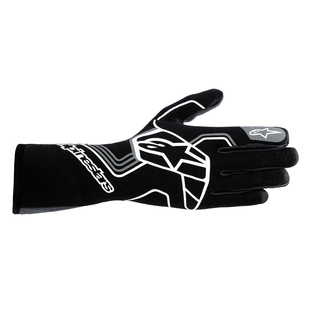 アルパインスターズ TECH-1 RACE V4 GLOVE| BLACK TAR GRAY