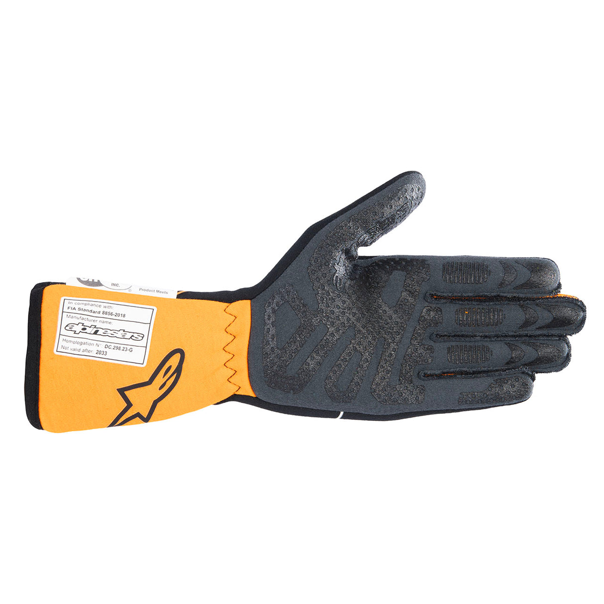 アルパインスターズ TECH-1 RACE V4 GLOVE| BLACK ORANGE FLUO