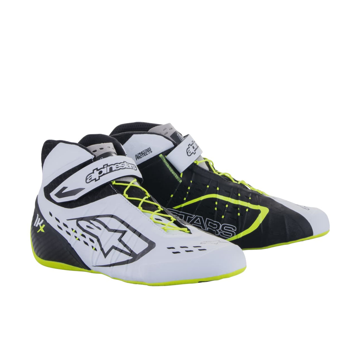 アルパインスターズ TECH-1 KX V2 SHOES|BLACK WHITE YELLOW FLUO