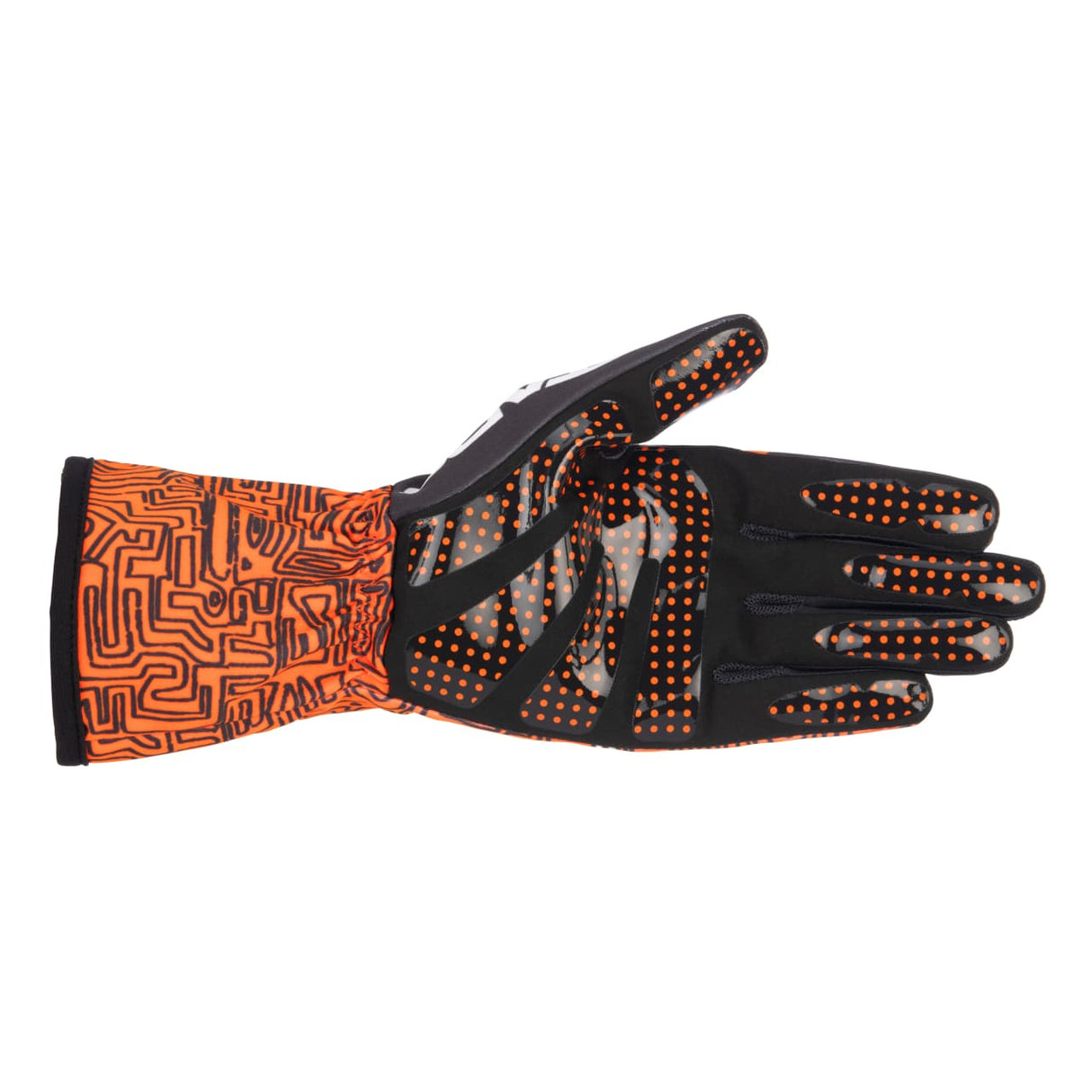 アルパインスターズ TECH-1 K RACE V2 VERTICALGLOVES|ORENGEFLUO
