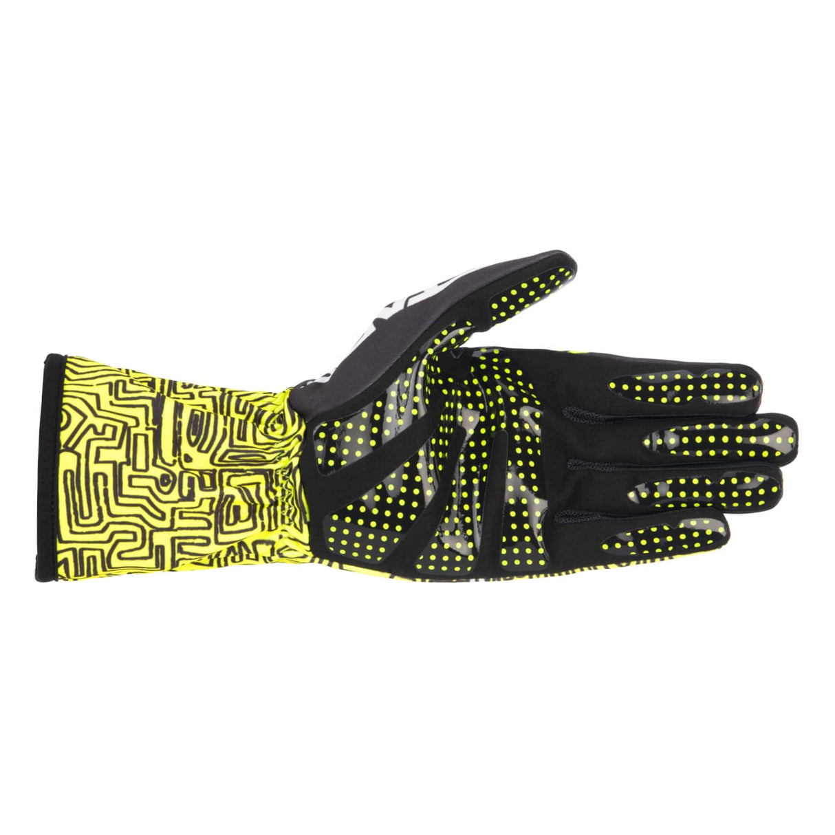 アルパインスターズ TECH-1 K RACE V2 VERTICALGLOVES|YELLOWFLUO
