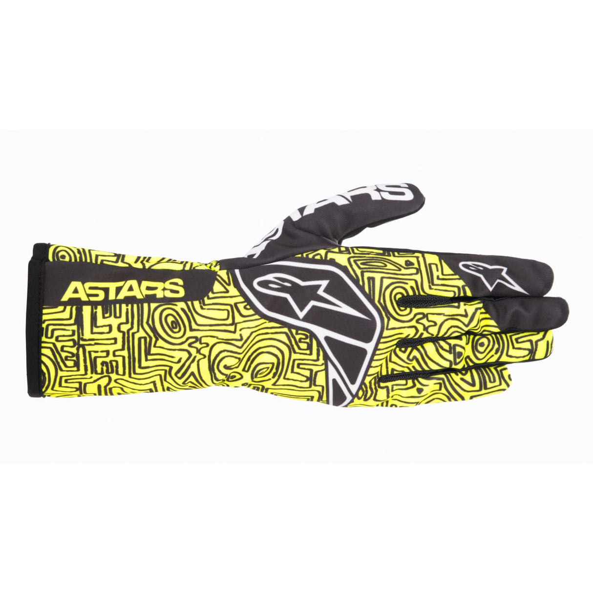 アルパインスターズ TECH-1 K RACE V2 VERTICALGLOVES|YELLOWFLUO