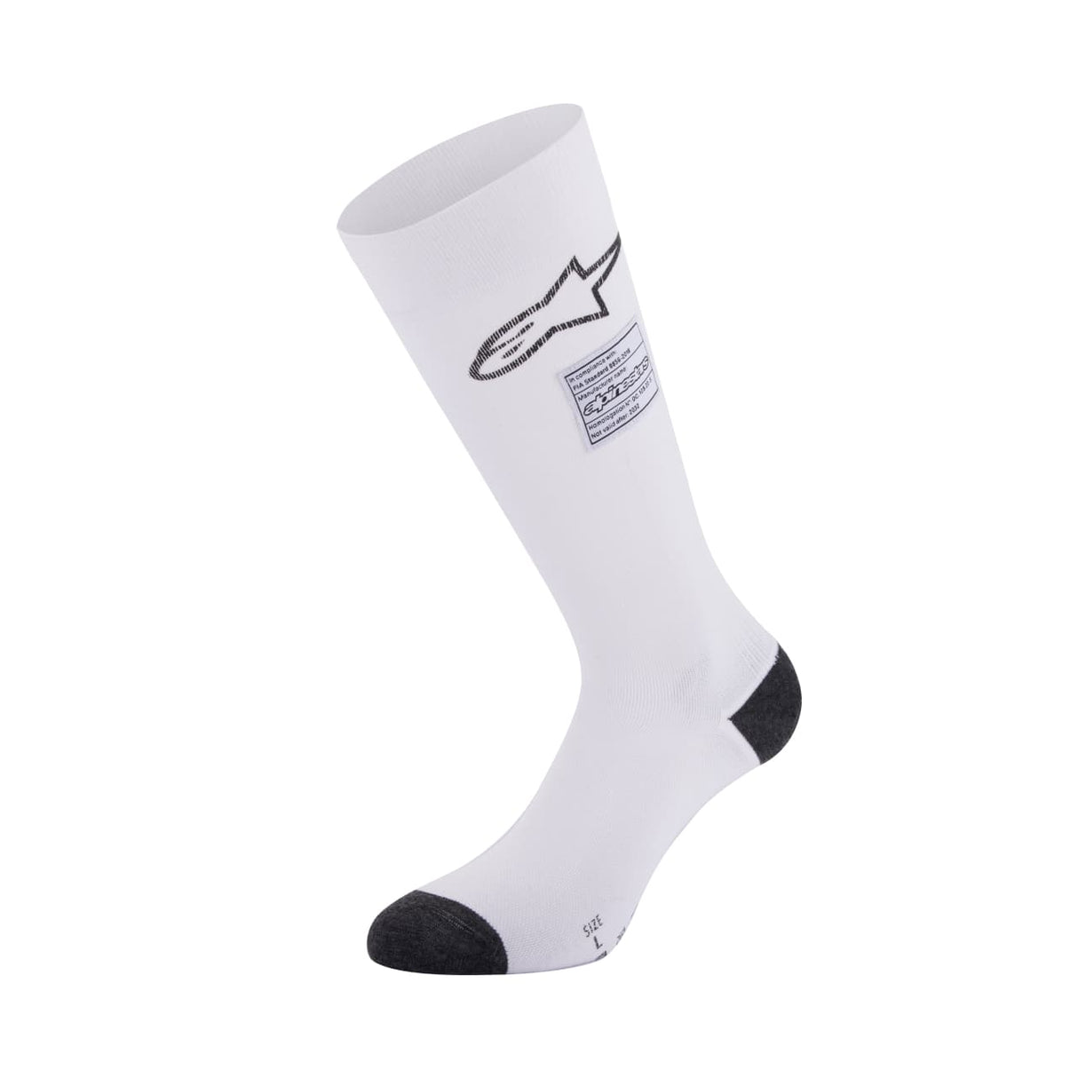 アルパインスターズ ZX v4 SOCKS|WHITE