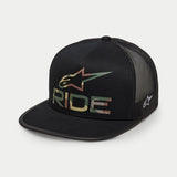 アルパインスターズ　RIDE 4.0 CAMO TRUCKER HAT