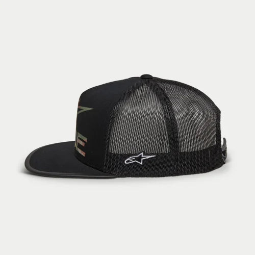 アルパインスターズ　RIDE 4.0 CAMO TRUCKER HAT