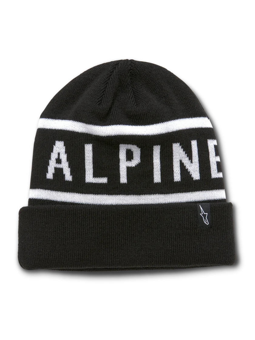 アルパインスターズ　WORDY CUFF BEANIE
