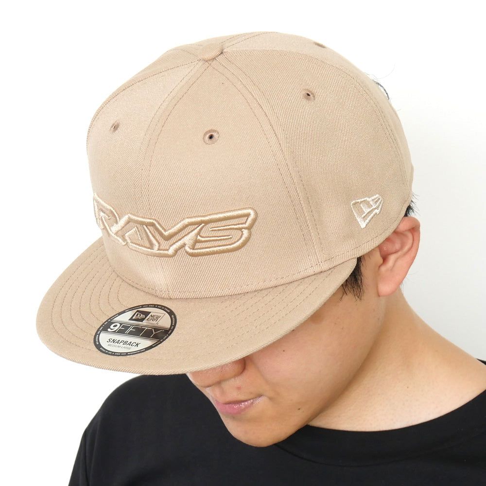 RAYSｘNEW ERA 9FIFTY SNAPBACK CAMEL