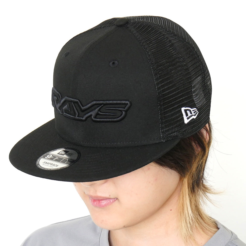 RAYSｘNEW ERA 9FIFTY SNAPBACK BK MESH