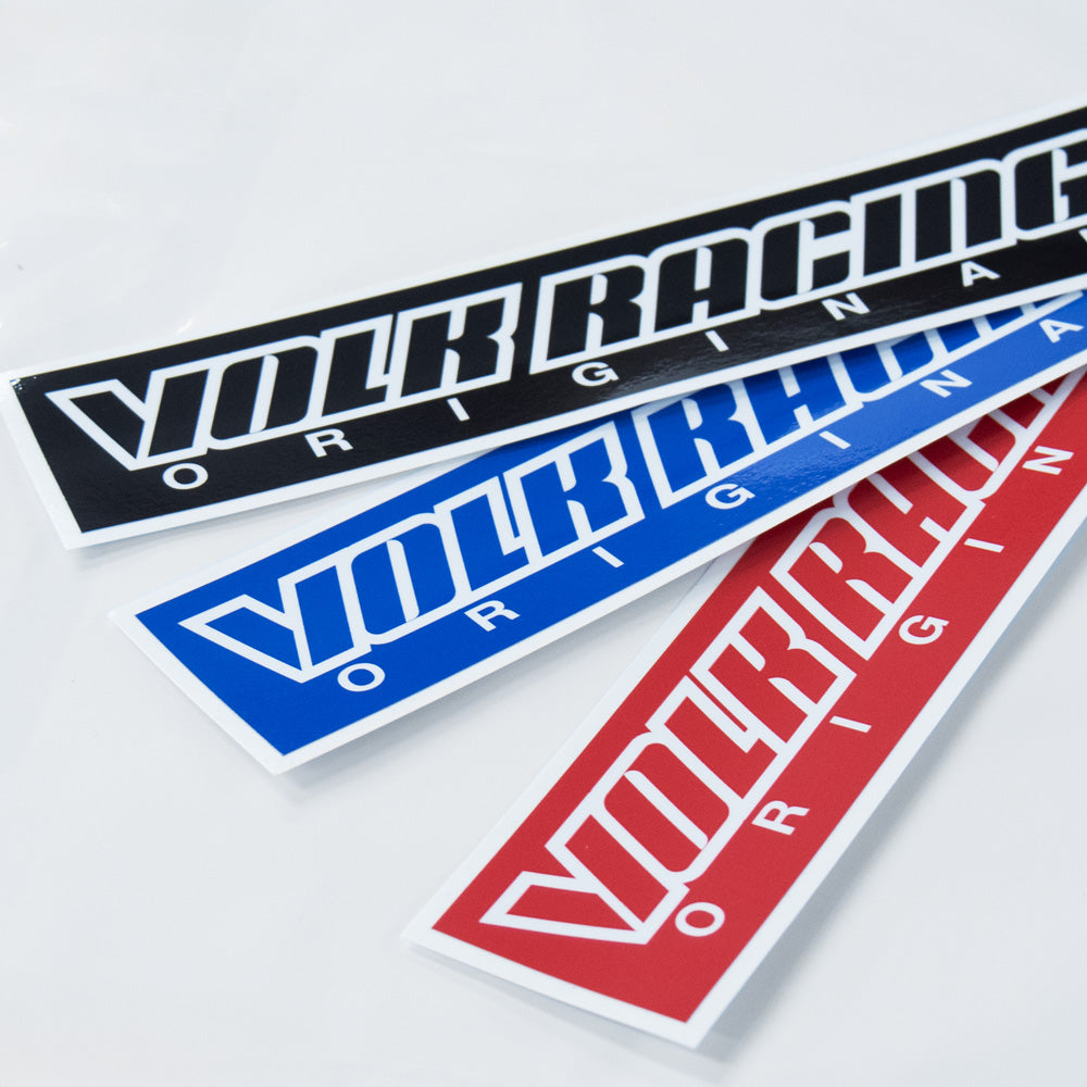 RAYS VOLK RACING LOGO BOX STICKER