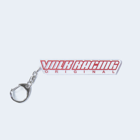 RAYS VOLK RACING LOGO ACRYLIC KEY CHAIN