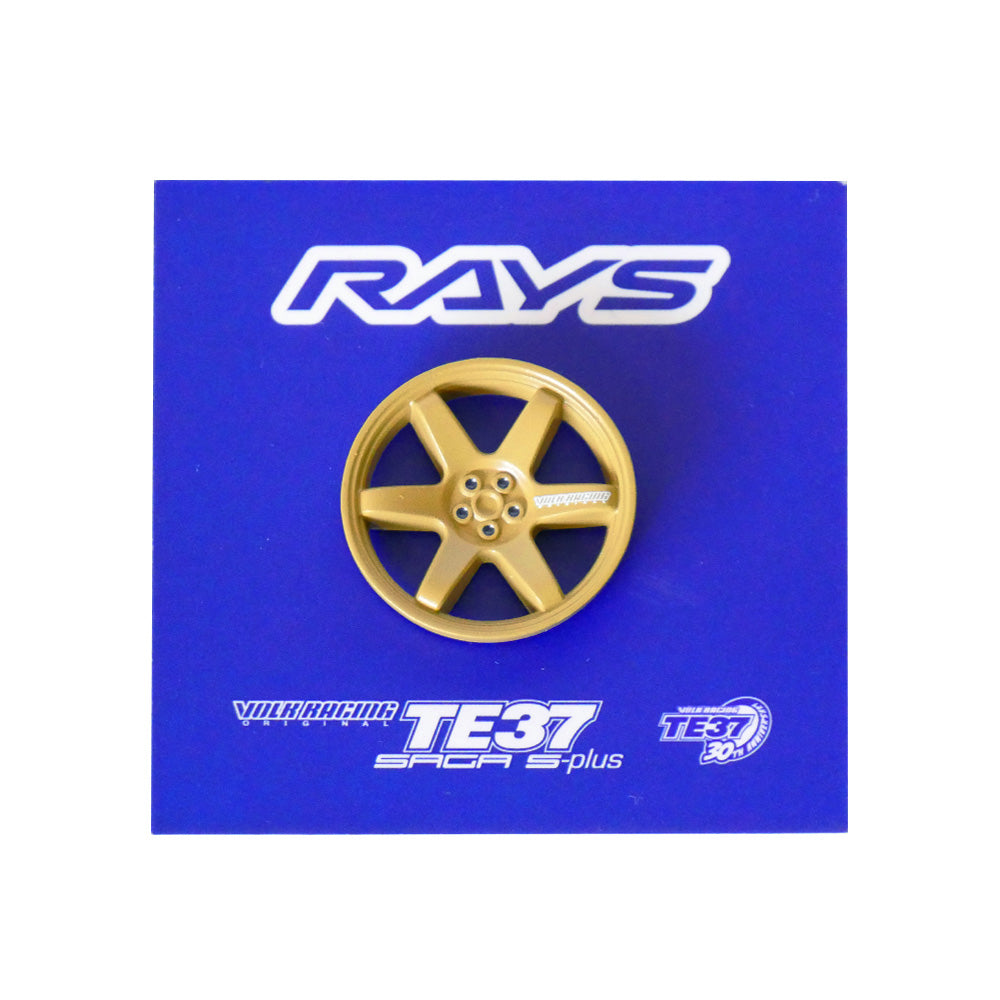 RAYS TE37 30TH RAYS x LEEN CUSTOMSコラボ ピンバッジ