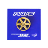 RAYS TE37 30TH RAYS x LEEN CUSTOMSコラボ ピンバッジ