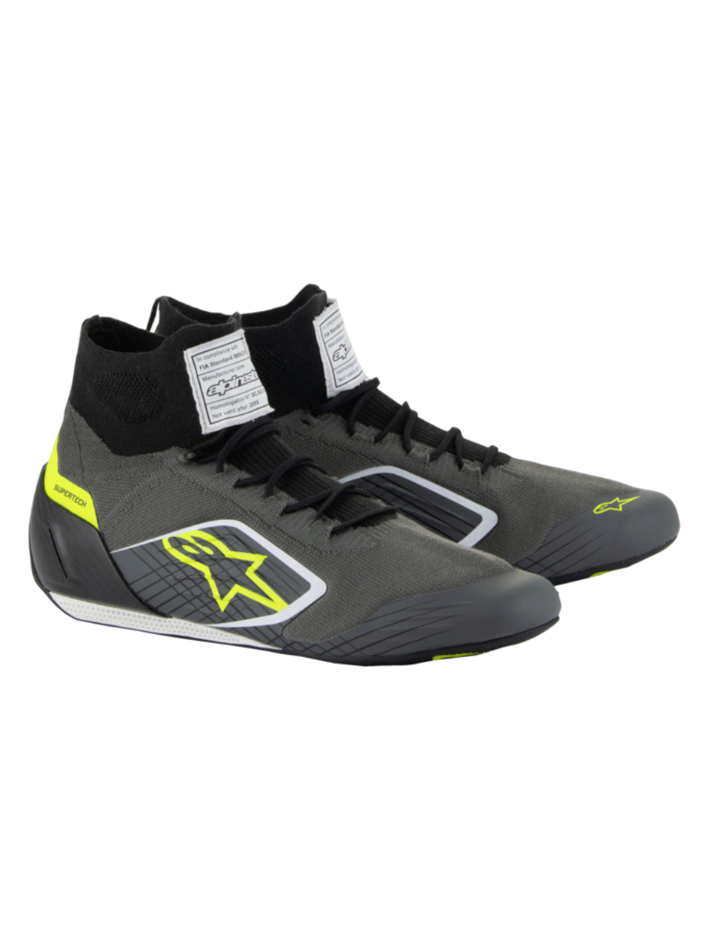 アルパインスターズ　SUPERTECH｜COOL GRAY BLACK WHITE YELW FL