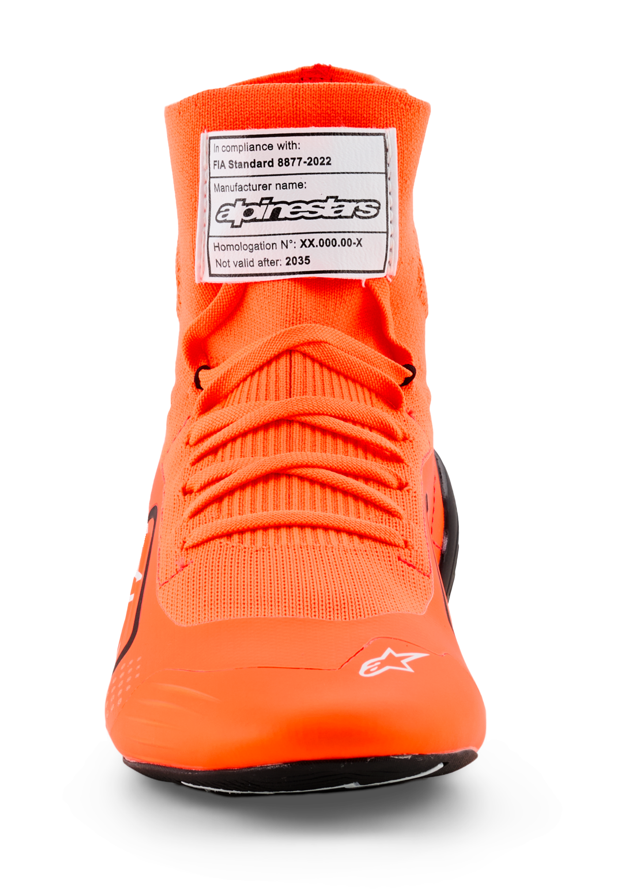 アルパインスターズ SUPERTECH K SHOES FIA｜ORANGE FLUO BLACK WHITE