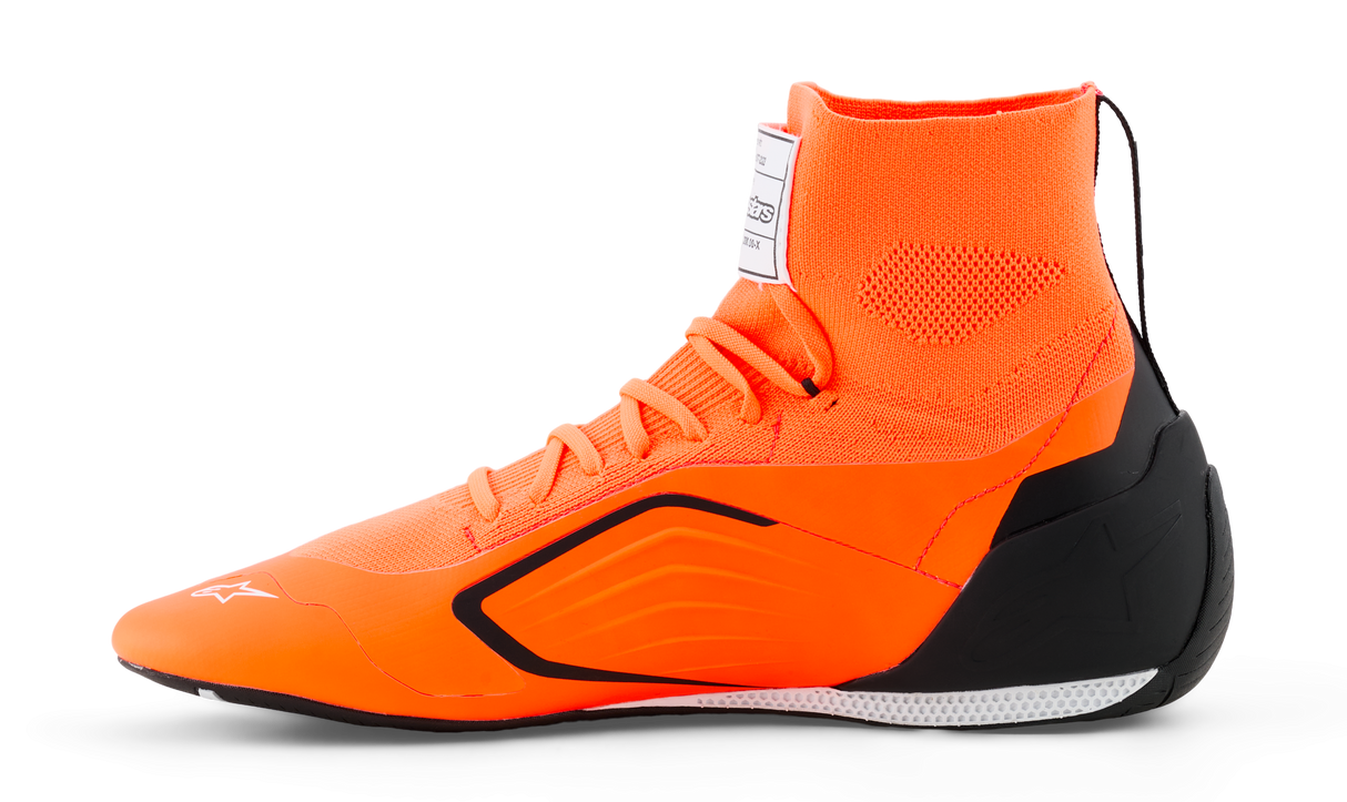 アルパインスターズ　SUPERTECH K SHOES FIA｜ORANGE FLUO BLACK WHITE
