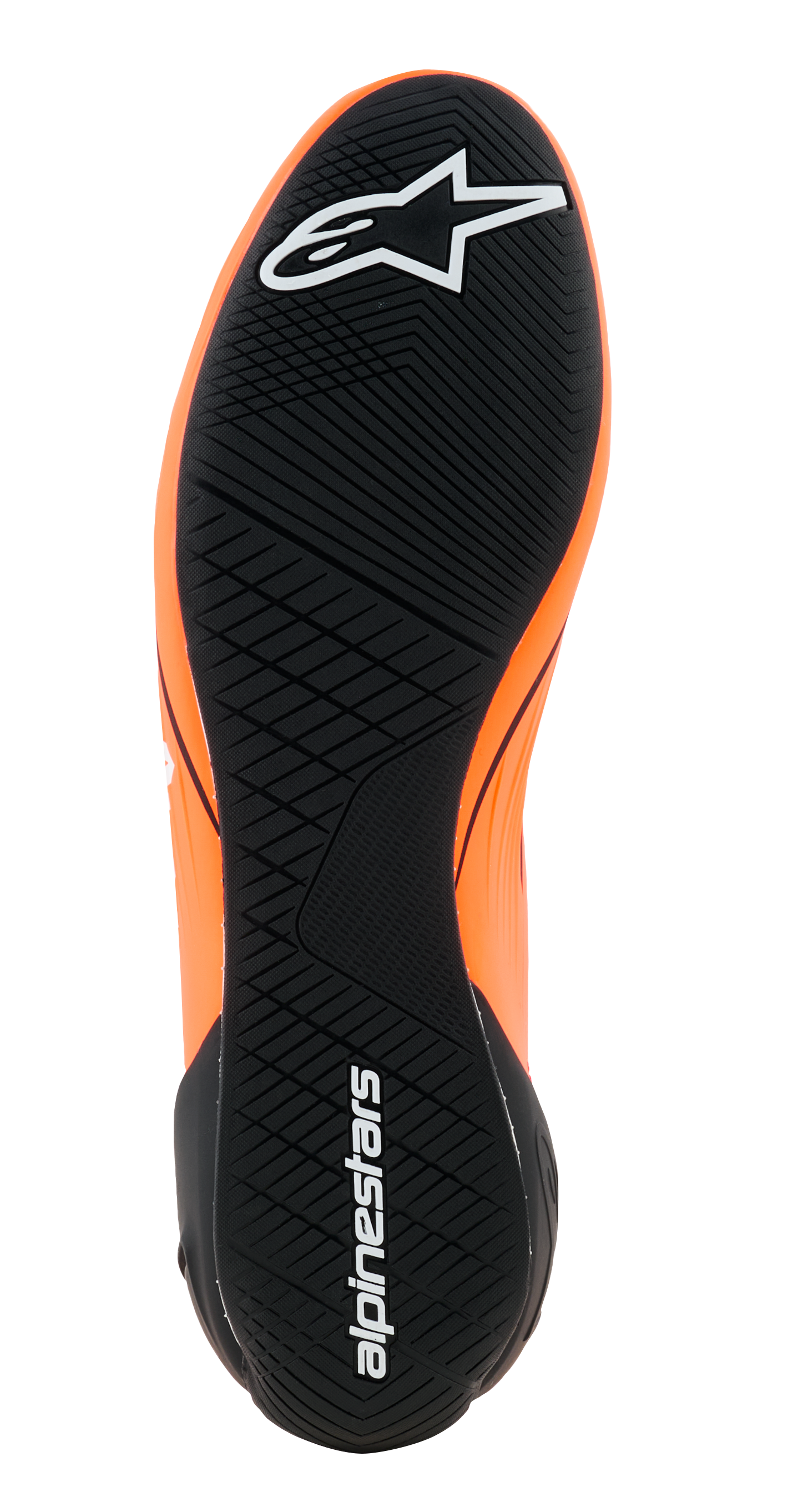 F.29　80本　ピュアスポーツ アルパインスターズ SUPERTECH K SHOES FIA｜ORANGE FLUO BLACK WHITE