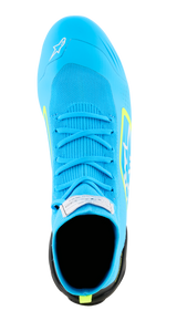 アルパインスターズ　SUPERTECH K SHOES FIA｜LIGHT BLUE BLACK WHITE YELLOW FLUO