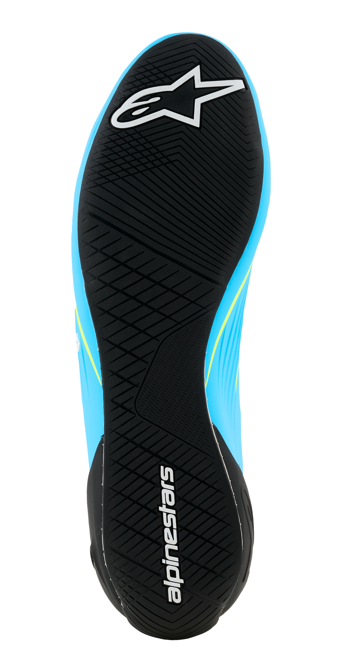 アルパインスターズ　SUPERTECH K SHOES FIA｜LIGHT BLUE BLACK WHITE YELLOW FLUO