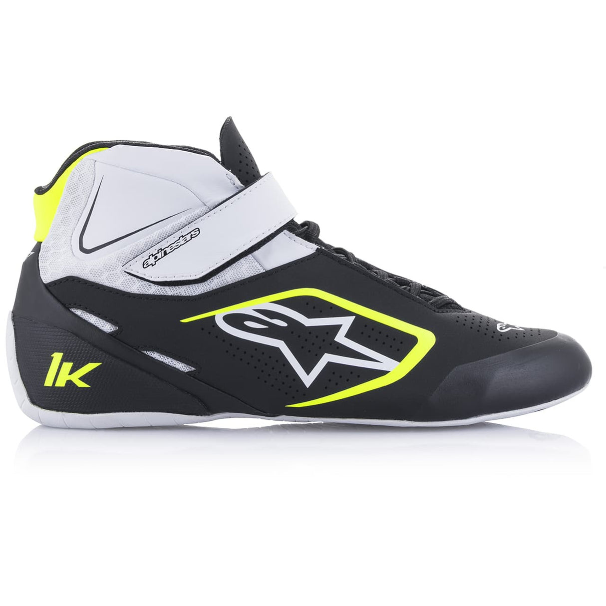アルパインスターズ　TECH-1 K V2 SHOES｜BLACK WHITE YELLOW FLUO