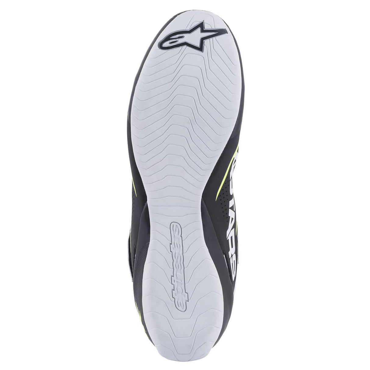 アルパインスターズ　TECH-1 K V2 SHOES｜BLACK WHITE YELLOW FLUO