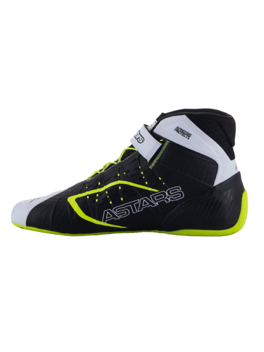 アルパインスターズ　TECH-1 KX V3 SHOES｜BLACK WHITE YELLOW FLUO