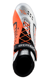 アルパインスターズ　TECH-1 KX V3 SHOES FIA｜BLACK SILVER ORANGE FLUO